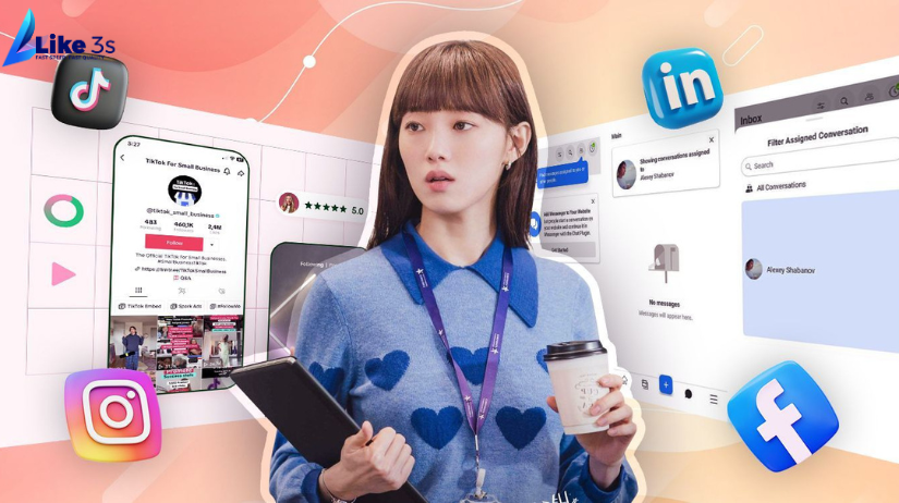 xây dựng một Page Facebook, kênh TikTok